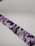 Purple, Black and Gray Camo Tie