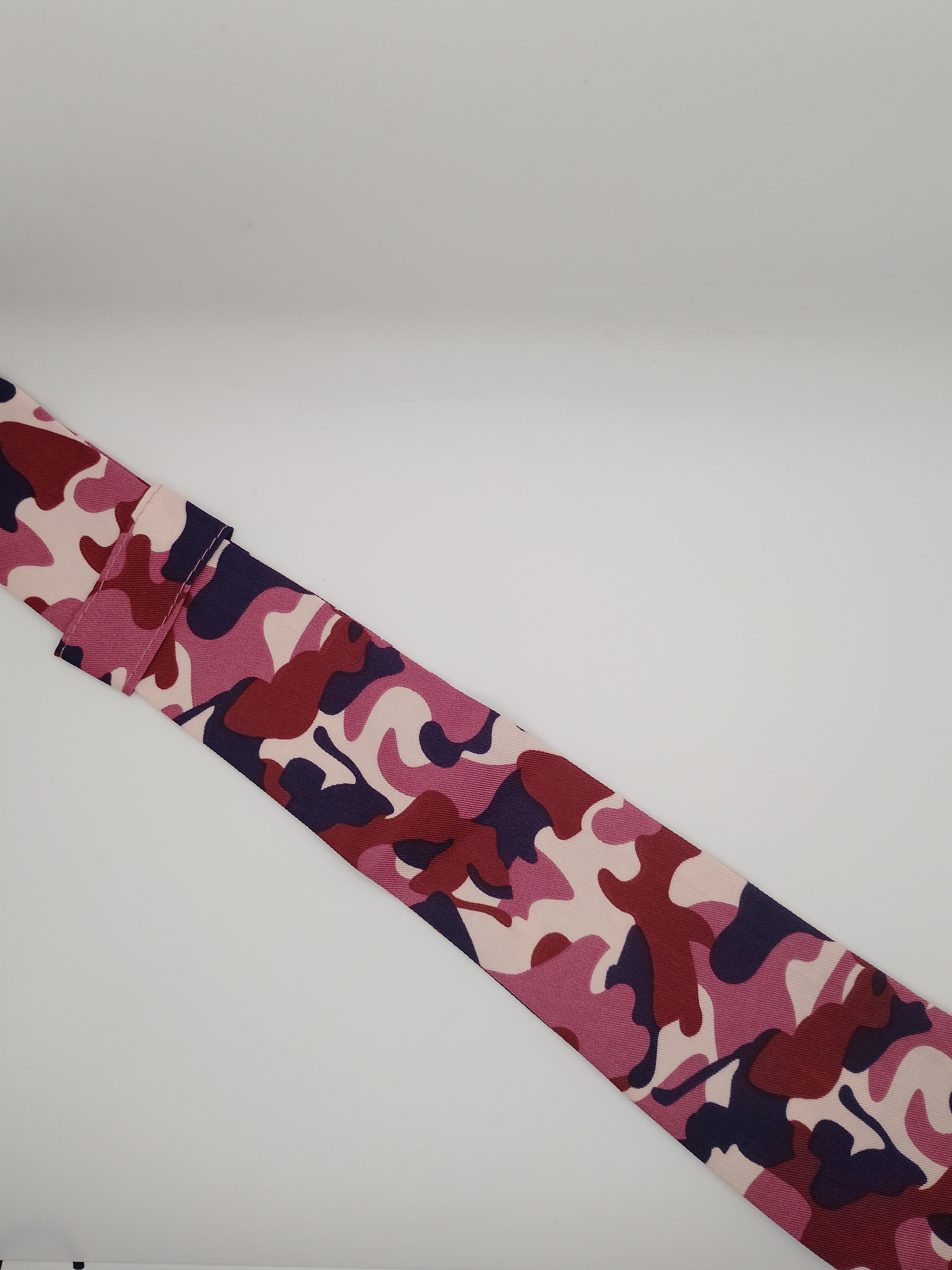 Pink and Blue Camo Tie