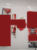 L Purse Scarf & Keychain Set