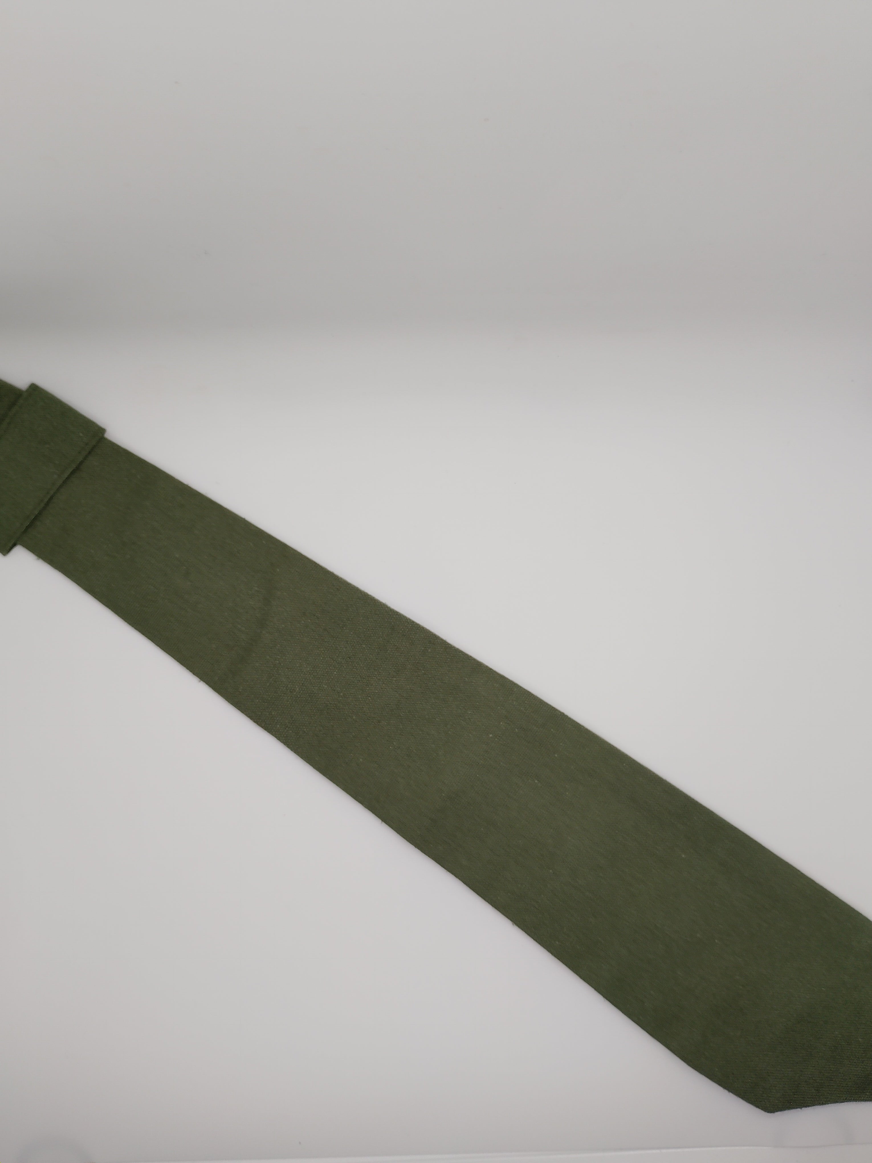 Solid Green Tie
