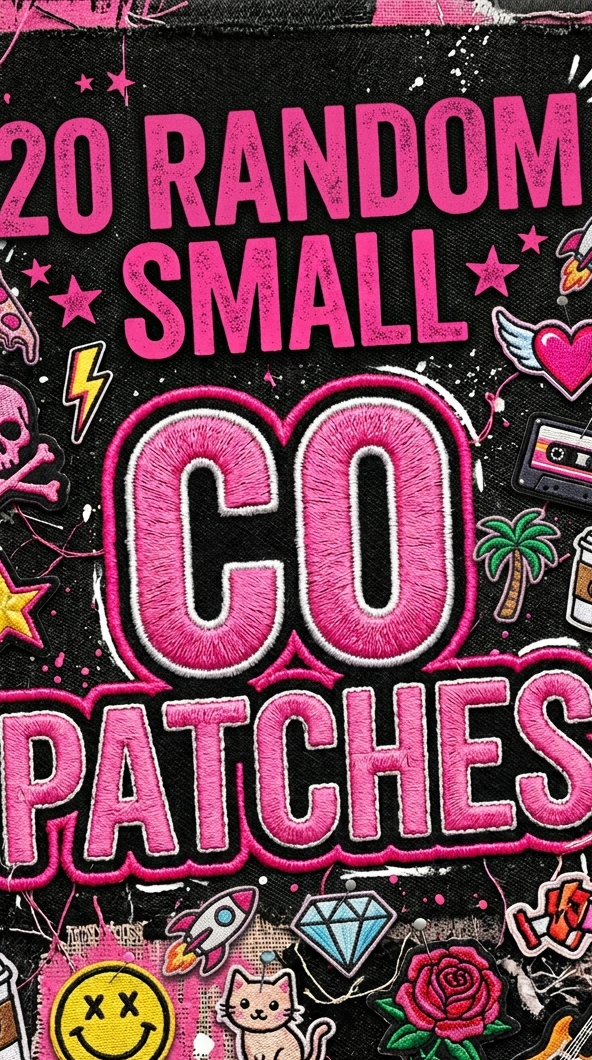 20 Small Co Patches