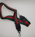 Green and Red Black Hardware Strap