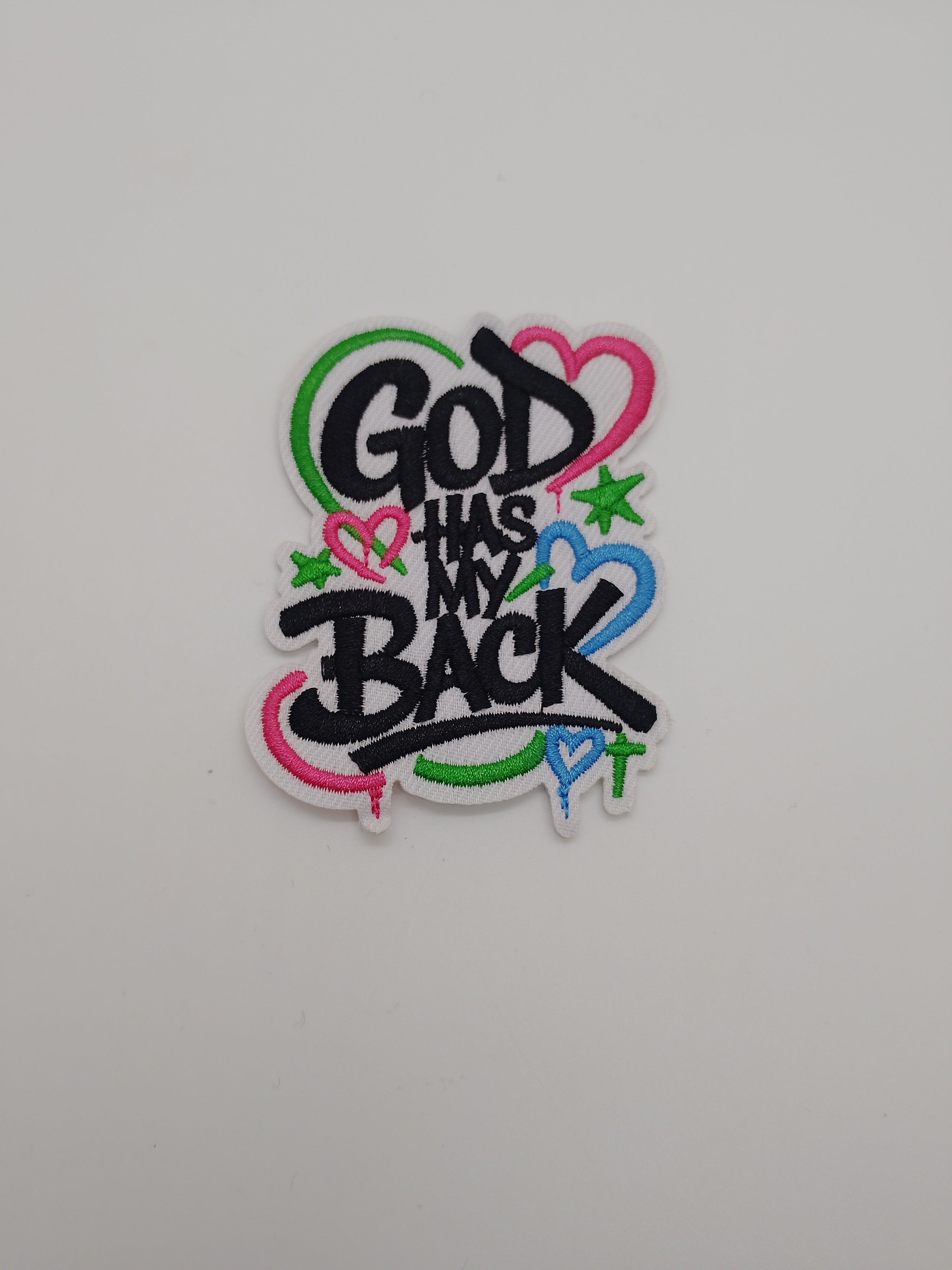 God Has My Back Patch