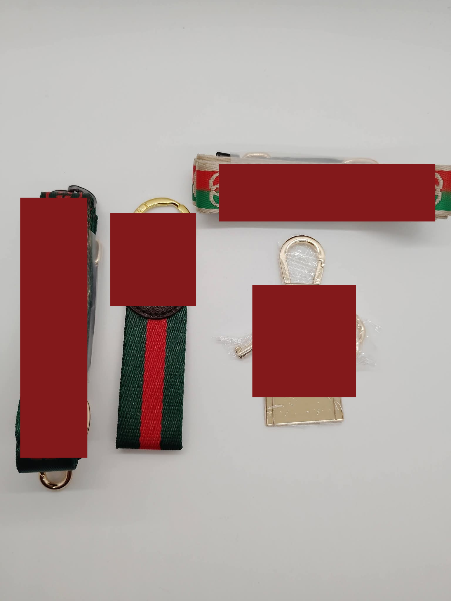 G Keychain & Strap Set