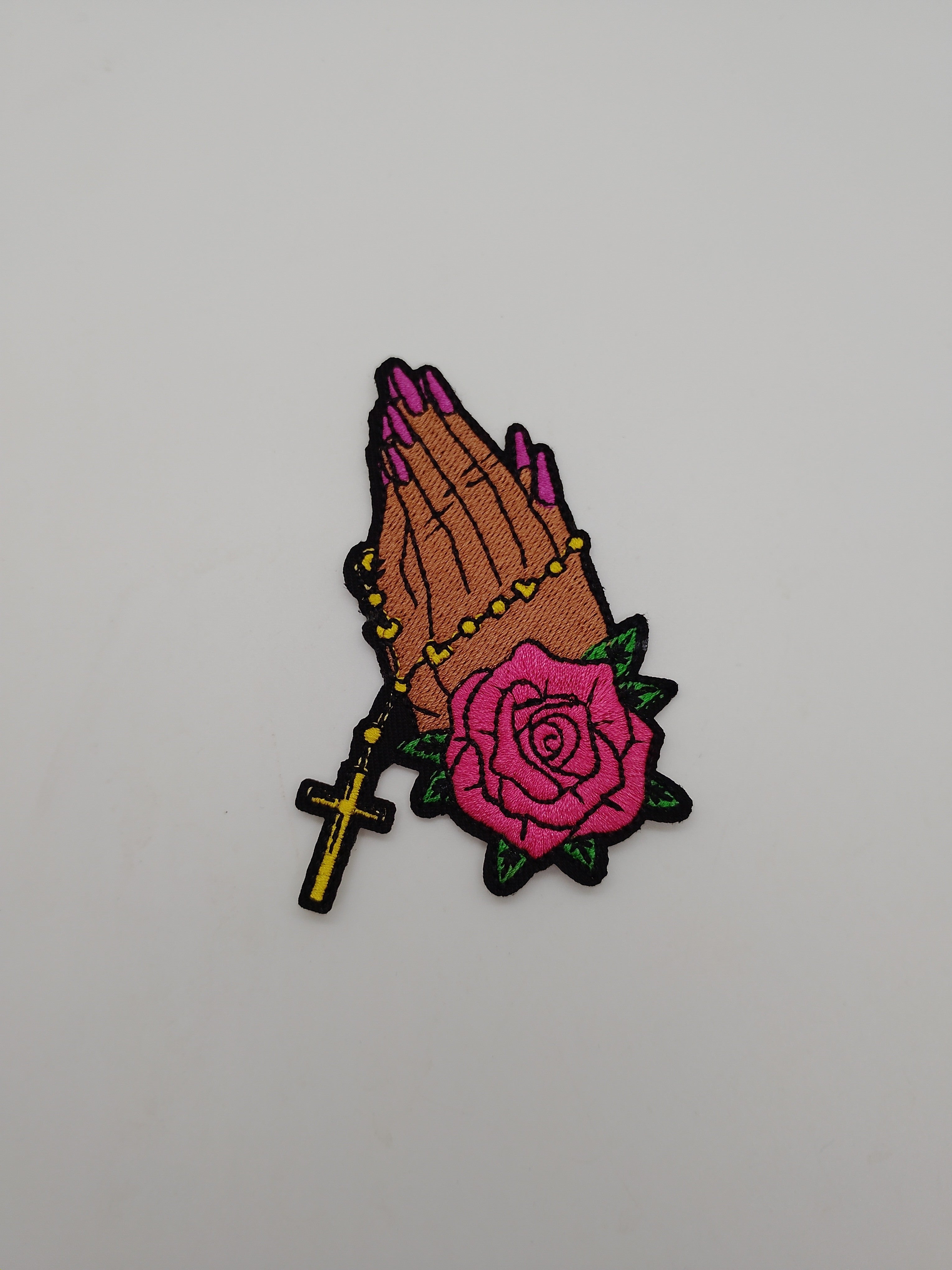 Small Prayer Hands Patch