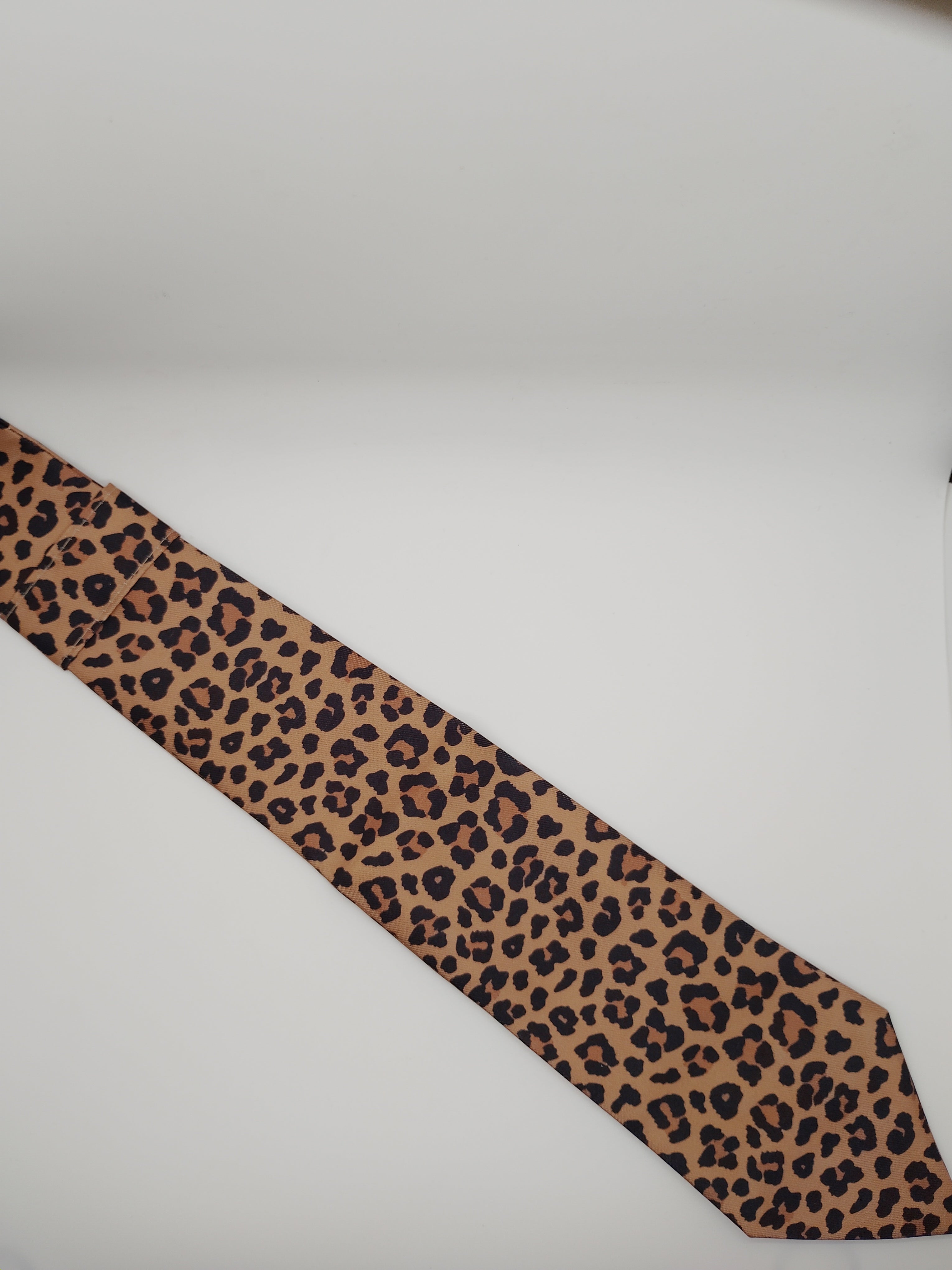 Animal Print Tie