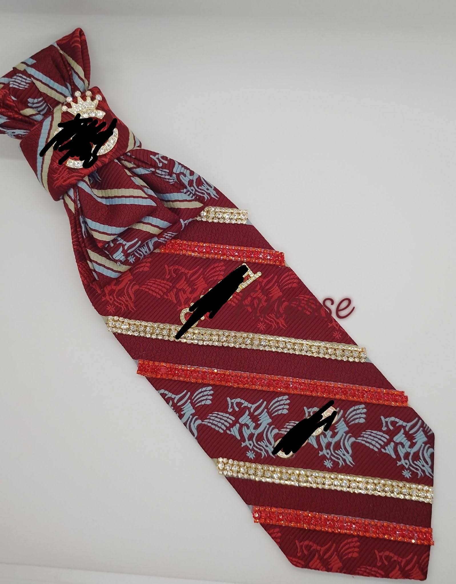 C Hint of Blue Tie