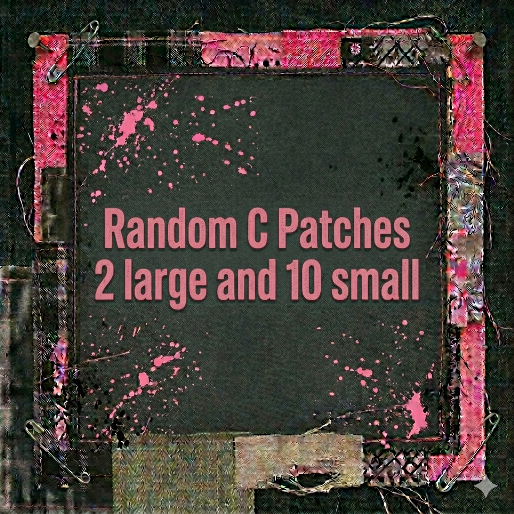 2 Large and 10 Small C Patches