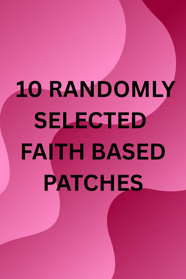 Faith Based Patch Bundle